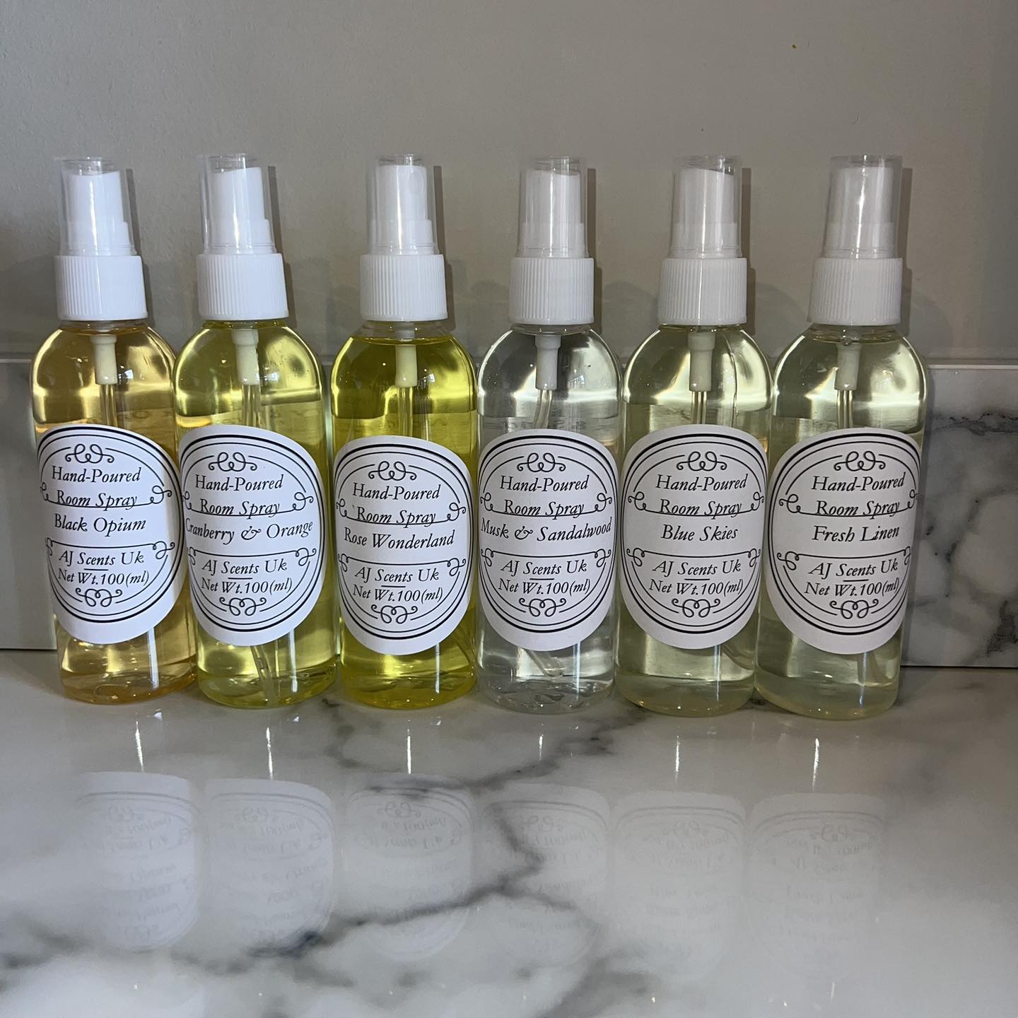 Cleaning Scented 100ml Room Sprays